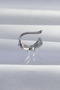 Brass Silver Color Zircon Stone Plated Earcuff Earring 5886 - Eterna9293-8866 - 2