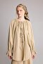 100% Cotton Manuka X Defacto Regular Fit Voile Long Sleeve Tunic H4776Ax26Sm - 5