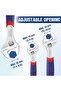 Adjustable Wrench Set 3-Piece (150 mm/200 mm/250 mm), Metric & SAE Wide Jaw Adjustable Spanner Set, Chrome Vanadium Steel with Non-Slip Handle for Home, Garage & Professional Use - 4