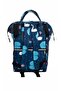 Pelikan Patterned Waterproof Stain-Proof Erasable Fabric Mother Baby Bag - 3