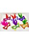 Colorful Party Mask 639Li |   Feather Cardboard Mask Set (Elastic) - 2