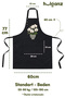 Kitchen Apron Set of 2 Stain-Resistant Water-Repellent Fabric Fade-Resistant Print Lily Orchid Double Kitchen Apron - 7