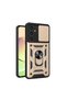 Samsung Galaxy A15 4g Case Pars Silicone with Lens Ring - Gold