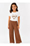 Girl's Top and Bottom Set with Heart Embroidery Detail - 2