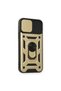 Apple iPhone 12 Pro Case Pars Silicone with Lens Ring - Gold - 2