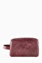 Genuine Leather Unisex Handbag 8415 - Claret Red