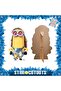 SC4090 Kevin Hippy Minions 2 Cardboard Birthdays Gifts Decorations - 3