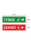 Push & Pull Door Directional Sign – 30X10 cm