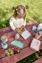 Lunch Box with Divider Celebration Sand - 8