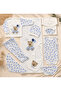 Teddy Bear and Car Patterned 10-Piece Newborn Hospital-Issued Baby Set - 4