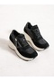 Larina Black Genuine Leather Women's Sneakers - 2