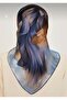 New Season - Ti̇vi̇l Silk Scarf 9244-06 (t) - 4