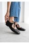 26Y33770 Genuine Leather Lace-Up Detail Ballet Flats Daily Shoes for Women - 7