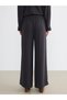 Peak New Season Elastic Waist Wide Leg Women's Pleated Trousers - 5