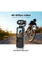 AIR TAB 180° Manual Flip Lens 4K Ultra HD Action Camera, Long-Lasting Rechargeable Battery, Built-in Fill Light,Suitable for Vlogging, Travel, Cycling, Skiing, Audio Recording, - 8