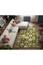 Sdt Fish Theme Patterned Modern Woven Base Decorative Carpet Mosso3413 - 2