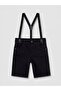 Boys' Jean Shorts with Trouser Straps (S6)