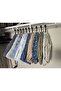 Jook Plastic Jeans Hanger - 3 Pack Belt Slot Hanger Hook Closet Organizer Space Saving Pants Hanger - 5