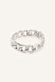 Women's Silver Color Chain Bracelet H8631Axns