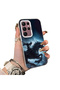 Samsung Galaxy S22 Ultra Compatible Hard Acrylic Back Silicone Edge Lens Protection Venom Case