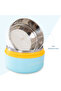 Triple Decker Stainless Steel Lunch Box w/ Spoon-Candy Cloud - 6