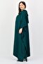 Women Embellished Kaftan Maxi Dress, Green - 3