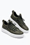 Zrc159 Premium Lace-Up Orthopedic Men's Sneaker Khaki