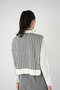 New Style Arm-Looped Goose Feet White Knitwear Shoulder Shawl - 3
