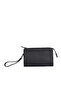 Black Flotter Leather Men's Handbag