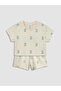 Baby Set - Ecru - Plain - 3