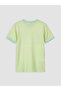 Esvab • Modern & Distinctive Zero Roba Collar Printed Girls' T-Shirt - 4