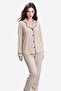 Women's Boxed & Long Sleeve Modal Pajama Set - Soft Breathable Fabric - 3