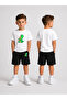 Boy's T-Shirt and Shorts Set Printed Summer Cotton Comfortable Fit Combination