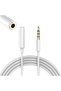 1 Meter 3.5mm Male-To-Female Audio Headphone Extension Cable with 4 Joints for Phone Tablet Audio Aux Extension Cable - 5