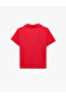 Slim Fit Ribbed Short Sleeve Polo Neck T-Shirt - 5