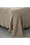 Hifa Double Pique Set 100% Cotton Woven Beige 240X260 cm - 2