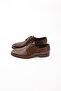 Men's Genuine Leather Brown Classic Shoes - 2
