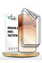 Honor 600 Pro 5G 2026 Premium Nano Ceramic Full Glue Full Cover Matte Flexible 2 Pack Clear/Black