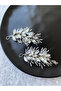 Zircon Stone Bridal Hair Accessory Double Set Engagement Wedding Henna Bridal Crown - 4