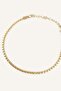 Women's Gold Color 2-Piece Steel Bracelet H2255Axns - 2