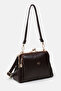 Women's Brown Scholar Multi-Compartment Classa Leather Hand, Shoulder and Crossbody Bag