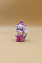 Cute Sheep Figurine Keychain with Star Eyes and Overalls - Movable Keychain Bag Ornament Ch - 4
