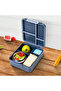 Insulated Lunch Bag w/ Jumbo Bento Lunch Box – Grey - 6