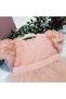 Girl's Tulle Dress - 100% Cotton - Powder - 5