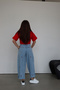 Colorful Floral Embroidered Jeans - 4