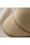 قبعة من القش قابلة للتعديل بظهر مفتوح باللون الكريمي SPK-12001 |   إيوس كولكتيف - 3
