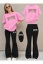 Girl's Spanish Style Leggings and T-Shirt Set