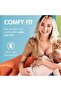 TROVE Silicone Manual Breast Pump - Hands Free Breast Pump - Passive Breast Milk Collector Shell for Newborns - Breastfeeding Essentials - 1 Count - 4