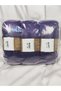 Angora Eggplant Purple Hand Knitting Yarn (3 Pieces) - Color: 060 - 2