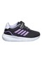 Lft Black Rubber Velcro Mesh Children's Sports Shoes - 4